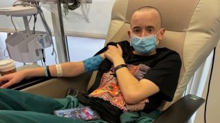 Adolescente con cáncer.